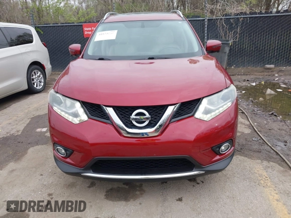 2016 Nissan Rogue SL with VIN 5N1AT2MV4GC765181, listed as a IAAI auction lot 41870560 with 91,249 mi miles and . Bid and sale history available at DreamBid. Image 12.