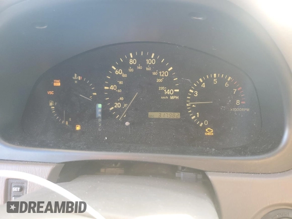 2002 Lexus RX 300 with VIN JTJGF10U720148006, listed as a Copart auction lot 85861074 with 317,982 mi miles and Salvage Title. Bid and sale history available at carsss.com. Image 9.