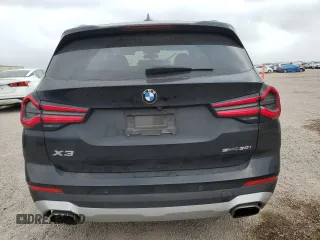2022 BMW X3 sDrive30i with VIN WBX47DP08NN141941, listed as a Copart auction lot 51334725 with 62,751 mi miles and Clean Title. Bid and sale history available at DreamBid. Image 6.