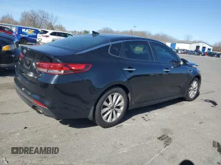 2018 Kia Optima LX with VIN 5XXGT4L34JG201662, listed as a Copart auction lot 48596285 with 136,859 mi miles and Salvage Title. Bid and sale history available at carsss.com. Image 3.