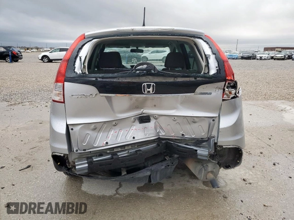2013 Honda CR-V LX with VIN 3CZRM3H38DG710190, listed as a Copart auction lot 51692265 with 140,119 mi miles and Salvage Title. Bid and sale history available at carsss.com. Image 6.