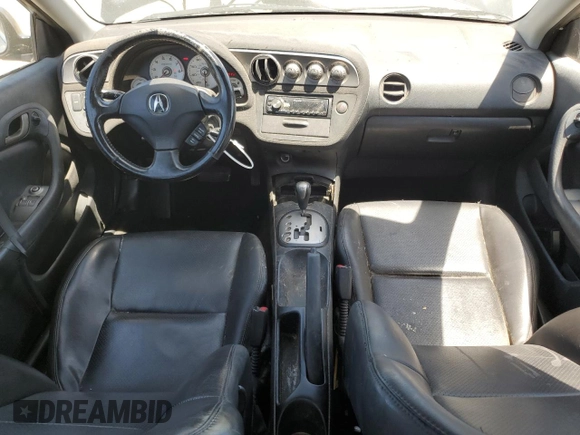 2002 Acura RSX Auto with VIN JH4DC54842C041110, listed as a Copart auction lot 57533595 with 84,352 mi miles and Clean title. Bid and sale history available at DreamBid. Image 8.