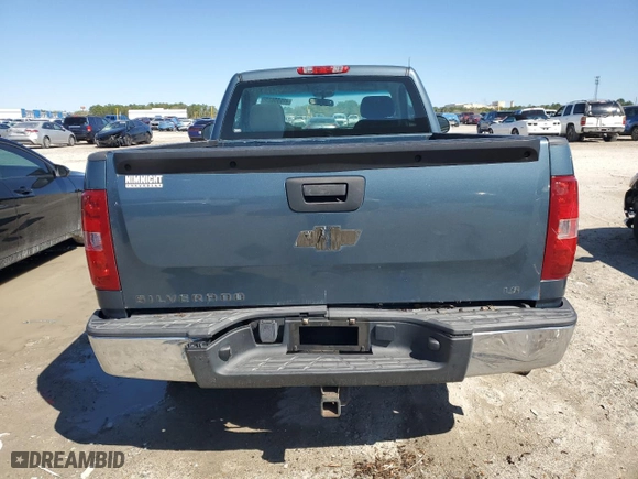 2011 Chevrolet Silverado 1500 Work Truck with VIN 1GCNCPEX2BZ182231, listed as a Copart auction lot 48858825 with 0 mi miles and Salvage Title. Bid and sale history available at carsss.com. Image 6.