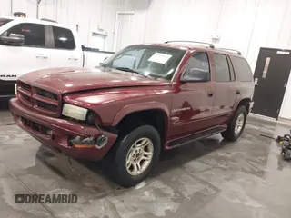 2001 Dodge Durango with VIN 1B4HS28N81F520385, listed as a IAAI auction lot 41513066 with 197,701 mi miles. Bid and sale history available at carsss.com. Image 2.