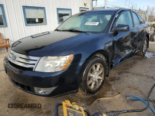2008 Ford Taurus SEL with VIN 1FAHP24W38G143011, listed as a Copart auction lot 43787605 with 183,779 mi miles and Salvage Title. Bid and sale history available at carsss.com. Image 1.