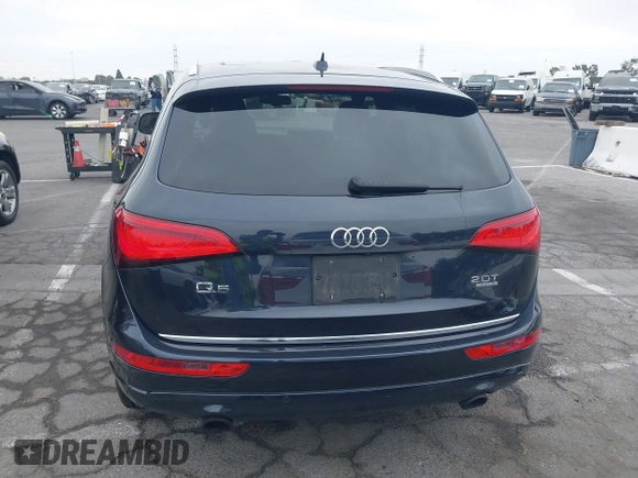 2017 Audi Q5 Premium Plus with VIN WA1L2AFP3HA002472, listed as a IAAI auction lot 42543924 with 114,098 mi miles and . Bid and sale history available at DreamBid. Image 16.
