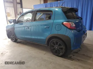 2023 Mitsubishi Mirage Black Edition z VIN ML32AWHJ9PH002995, wystawiony jako Copart lot #59312535 z przebiegiem 33 276 mil mil oraz Czysty tytuł • Clean title. Historia ofert i sprzedaży dostępna na DreamBid. Obrazek 2.