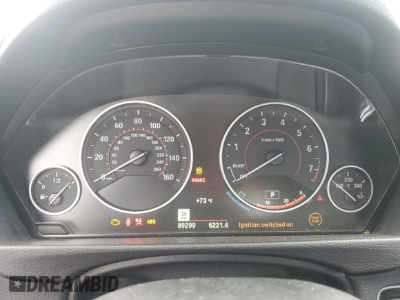 2017 BMW 4 Series 440i with VIN WBA4E3C59HG186925, listed as a Copart auction lot 62859505 with 89,299 mi miles and Salvage title. Bid and sale history available at DreamBid. Image 9.