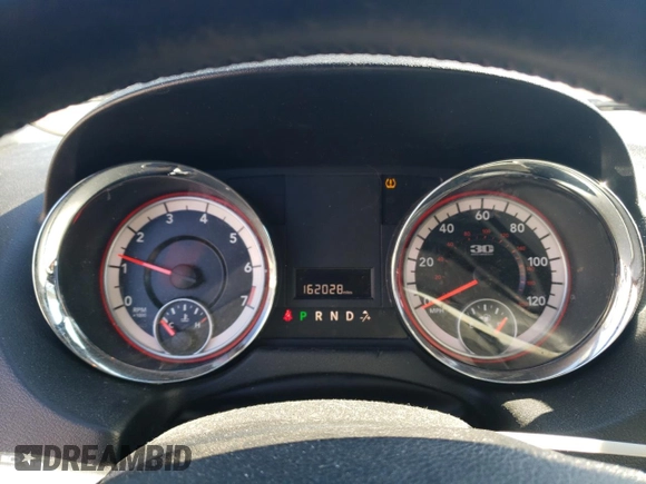 2014 Dodge Grand Caravan SE with VIN 2C4RDGBG3ER365770, listed as a Copart auction lot 47569235 with 162,028 mi miles and Salvage Title. Bid and sale history available at DreamBid. Image 9.