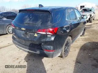 2023 Chevrolet Equinox LT with VIN 3GNAXKEG5PL169338, listed as a IAAI auction lot 41679309 with 28,785 mi miles and . Bid and sale history available at carsss.com. Image 4.