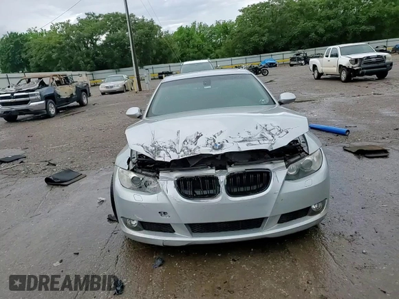 2007 BMW 3 Series 328xi with VIN WBAWC33547PD07084, listed as a Copart auction lot 55064905 with Not provided miles and Salvage title. Bid and sale history available at DreamBid. Image 13.