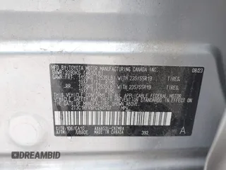 2023 Toyota RAV4 XLE Premium with VIN 2T3C1RFV8PC246707, listed as a IAAI auction lot 40860830 with 32,872 mi miles and . Bid and sale history available at DreamBid. Image 9.