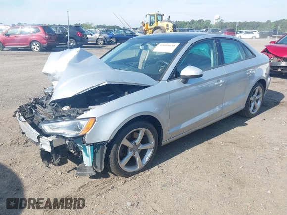 2015 Audi A3 Premium z VIN WAUACGFF3F1005743, wystawiony jako IAAI lot #42099630 z przebiegiem 195 575 mil mil oraz . Historia ofert i sprzedaży dostępna na DreamBid. Obrazek 18.