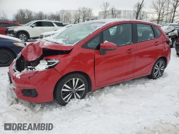 2018 Honda Fit EX-L with VIN 3HGGK5H98JM730229, listed as a Copart auction lot 88394145 with 89,844 mi miles and Salvage Title. Bid and sale history available at carsss.com. Image 1.