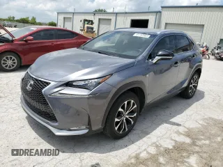 2016 Lexus NX 200t with VIN JTJBARBZ7G2091673, listed as a Copart auction lot 61752665 with 93,576 mi miles and Salvage title. Bid and sale history available at DreamBid. Image 1.