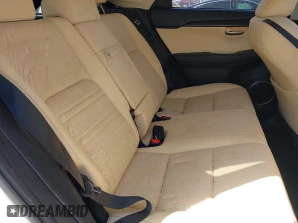 2017 Lexus NX 200t with VIN JTJYARBZ3H2052655, listed as a IAAI auction lot 41853489 with 110,648 mi miles and . Bid and sale history available at DreamBid. Image 8.