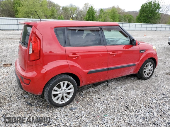 2013 Kia Soul with VIN KNDJT2A50D7545971, listed as a Copart auction lot 51713235 with 91,689 mi miles and Salvage Title. Bid and sale history available at DreamBid. Image 3.