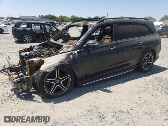 2024 Mercedes-Benz GLS 450 with VIN 4JGFF5KE6RB077354, listed as a Copart auction lot 60340875 with Not provided miles and Non repairable. Bid and sale history available at DreamBid. Image 1.