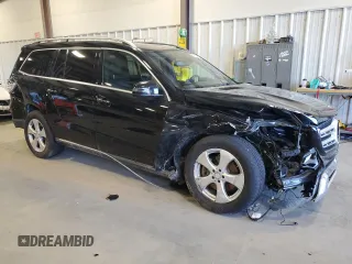 2017 Mercedes-Benz GLS 450 with VIN 4JGDF6EE9HA839914, listed as a Copart auction lot 47168044 with 99,180 mi miles and . Bid and sale history available at DreamBid. Image 4.