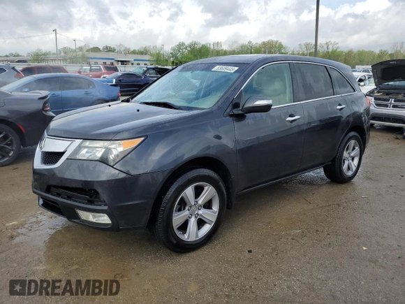 2013 Acura MDX with VIN 2HNYD2H2XDH519397, listed as a Copart auction lot 53609445 with 270,889 mi miles and Salvage title. Bid and sale history available at DreamBid. Image 1.