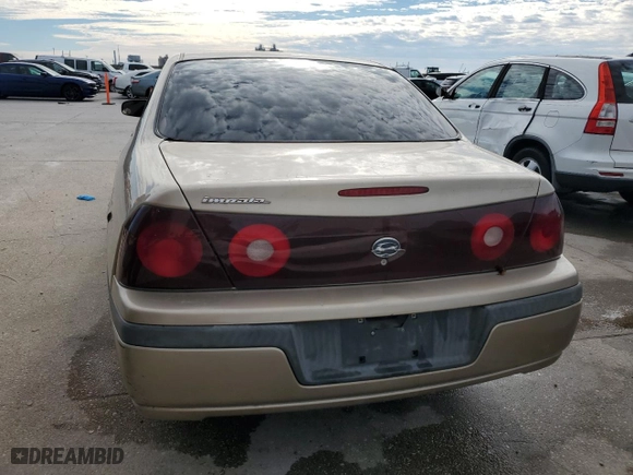 2004 Chevrolet Impala with VIN 2G1WF52E149175053, listed as a Copart auction lot 41481835 with 0 mi miles and Salvage Title. Bid and sale history available at carsss.com. Image 6.