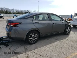 2024 Nissan Versa S with VIN 3N1CN8DV1RL866991, listed as a Copart auction lot 50181635 with 2,617 mi miles and Salvage Title. Bid and sale history available at DreamBid. Image 3.