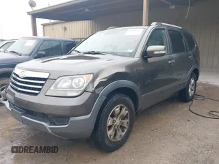 2009 Kia Borrego EX with VIN KNDJH741495030353, listed as a IAAI auction lot 42096015 with Not Provided miles. Bid and sale history available at carsss.com. Image 2.