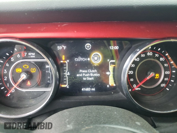 2020 Jeep Wrangler Rubicon z VIN 1C4HJXCG5LW138023, wystawiony jako Copart lot #42738743 z przebiegiem 41 683 mil mil oraz . Historia ofert i sprzedaży dostępna na DreamBid. Obrazek 9.