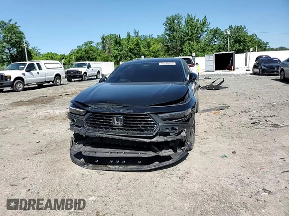 2024 Honda Accord Sport with VIN 1HGCY2F57RA014295, listed as a Copart auction lot 58748875 with 23,422 mi miles and Salvage title. Bid and sale history available at DreamBid. Image 13.