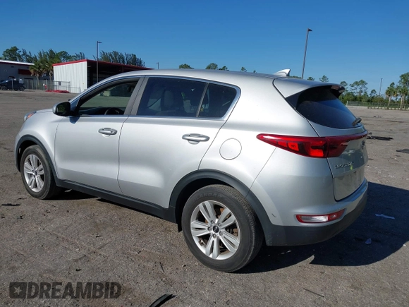 2017 Kia Sportage LX with VIN KNDPM3AC4H7194371, listed as a IAAI auction lot 41774995 with 110,720 mi miles. Bid and sale history available at carsss.com. Image 3.
