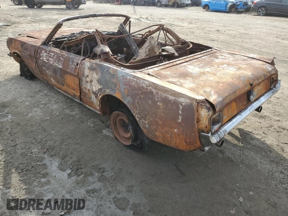 1966 Ford Mustang z VIN 6F08C385335, wystawiony jako Copart lot #42833715 z przebiegiem Nie podano mil oraz Nie do naprawy • Non repairable. Historia ofert i sprzedaży dostępna na DreamBid. Obrazek 2.