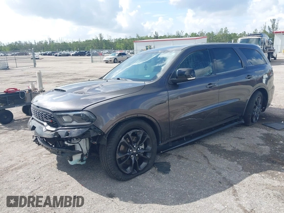 2021 Dodge Durango R/T with VIN 1C4SDHCT3MC845656, listed as a IAAI auction lot 42470019 with 44,928 mi miles and . Bid and sale history available at DreamBid. Image 17.