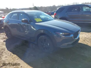 2024 Mazda CX-30 2.5 S Preferred Package with VIN 3MVDMBCM7RM647083, listed as a IAAI auction lot 41234631 with 8,031 mi miles. Bid and sale history available at carsss.com. Image 1.