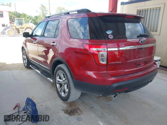 2015 Ford Explorer Limited with VIN 1FM5K7F87FGB81695, listed as a IAAI auction lot 42070352 with 93,110 mi miles and . Bid and sale history available at carsss.com. Image 3.