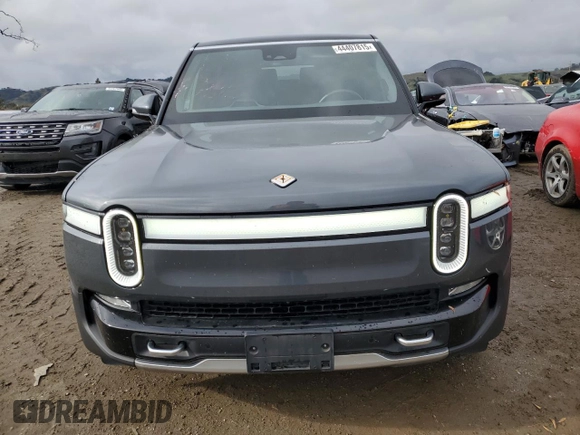 2023 Rivian R1S Adventure with VIN 7PDSGBBA5PN021048, listed as a Copart auction lot 44407815 with 10,642 mi miles and Salvage Title. Bid and sale history available at carsss.com. Image 5.