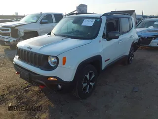 2019 Jeep Renegade Trailhawk with VIN ZACNJBC16KPK09448, listed as a IAAI auction lot 41785702 with 55,906 mi miles and . Bid and sale history available at DreamBid. Image 18.