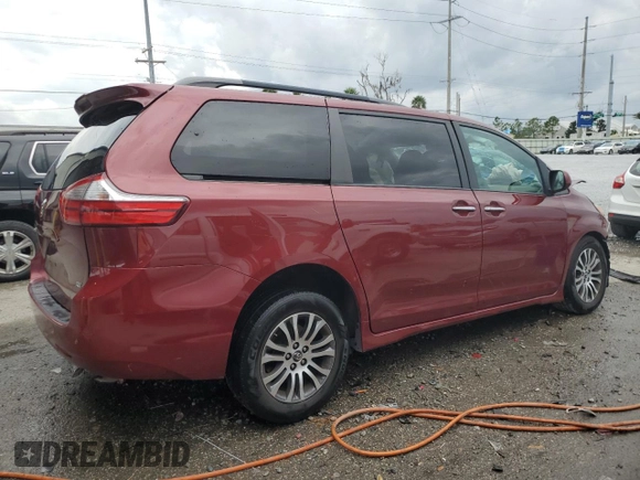 2018 Toyota Sienna XLE Auto Access Seat with VIN 5TDYZ3DC4JS915964, listed as a Copart auction lot 45853275 with 92,614 mi miles and Non repairable. Bid and sale history available at DreamBid. Image 3.