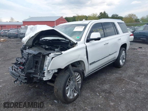 2016 Cadillac Escalade Platinum z VIN 1GYS4DKJ2GR316025, wystawiony jako IAAI lot #42039284 z przebiegiem Nie podano mil oraz . Historia ofert i sprzedaży dostępna na DreamBid. Obrazek 2.