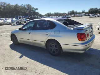 2004 Lexus GS 300 z VIN JT8BD69S340197089, wystawiony jako Copart lot #45417645 z przebiegiem 170 337 mil mil oraz Szkoda całkowita • Salvage title. Historia ofert i sprzedaży dostępna na DreamBid. Obrazek 2.