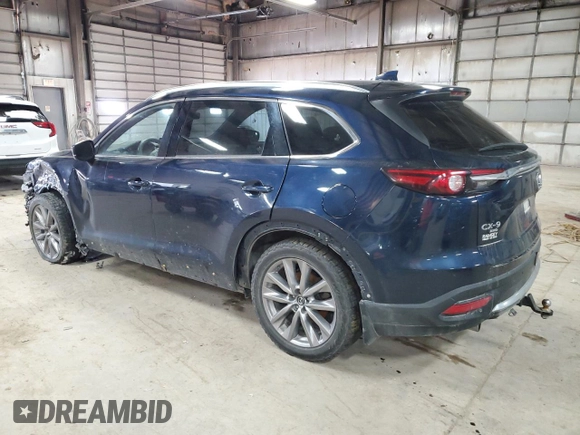 2020 Mazda CX-9 Grand Touring with VIN JM3TCBDY5L0410353, listed as a Copart auction lot 86820664 with 86,740 mi miles and Salvage Title. Bid and sale history available at carsss.com. Image 2.