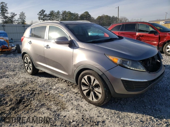 2011 Kia Sportage SX with VIN KNDPC3A63B7164430, listed as a Copart auction lot 45100595 with 151,075 mi miles and Salvage title. Bid and sale history available at DreamBid. Image 4.