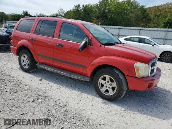 2006 Dodge Durango SLT with VIN 1D4HB48N36F150049, listed as a Copart auction lot 48958654 with 245,589 mi miles and Salvage title. Bid and sale history available at DreamBid. Image 4.
