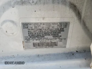 2016 Nissan Note S with VIN 3N1CE2CP6GL373529, listed as a Copart auction lot 62137365 with 119,563 mi miles and Salvage title. Bid and sale history available at DreamBid. Image 12.