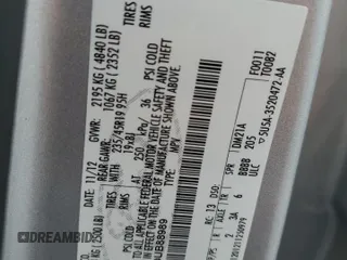 2013 Ford Escape Titanium with VIN 1FMCU9J9XDUB88989, listed as a Copart auction lot 64994445 with 192,833 mi miles and Salvage title. Bid and sale history available at DreamBid. Image 12.