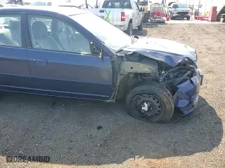 2005 Honda Civic Sdn LX SSRS with VIN 2HGES16625H512381, listed as a Copart auction lot 45058335 with 36,378 mi miles and Salvage Title. Bid and sale history available at carsss.com. Image 11.