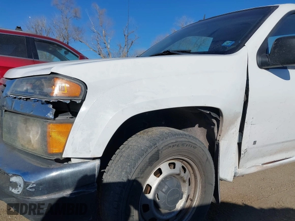 2009 GMC Canyon Work Truck with VIN 1GTCS149798123346, listed as a IAAI auction lot 41311696 with 110,494 mi miles. Bid and sale history available at carsss.com. Image 6.