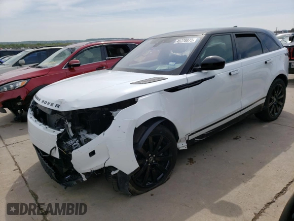 2020 Land Rover Range Rover Velar R-Dynamic S with VIN SALYK2EX1LA294238, listed as a Copart auction lot 45778873 with 10,049 mi miles. Bid and sale history available at carsss.com. Image 1.
