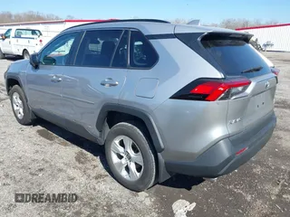 2021 Toyota RAV4 Hybrid LE with VIN 4T3LWRFV2MU025129, listed as a IAAI auction lot 41758285 with 71,990 mi miles. Bid and sale history available at carsss.com. Image 3.