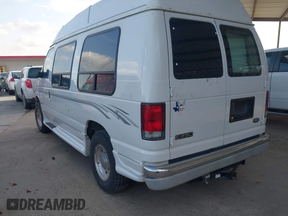 2001 Ford Econoline Cargo Recreational with VIN 1FDPE24L41HA06351, listed as a IAAI auction lot 41726151 with 241,679 mi miles and . Bid and sale history available at DreamBid. Image 3.