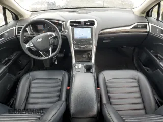 2020 Ford Fusion Hybrid SEL with VIN 3FA6P0MU8LR189560, listed as a Copart auction lot 76598364 with 57,443 mi miles and Salvage Title. Bid and sale history available at carsss.com. Image 8.